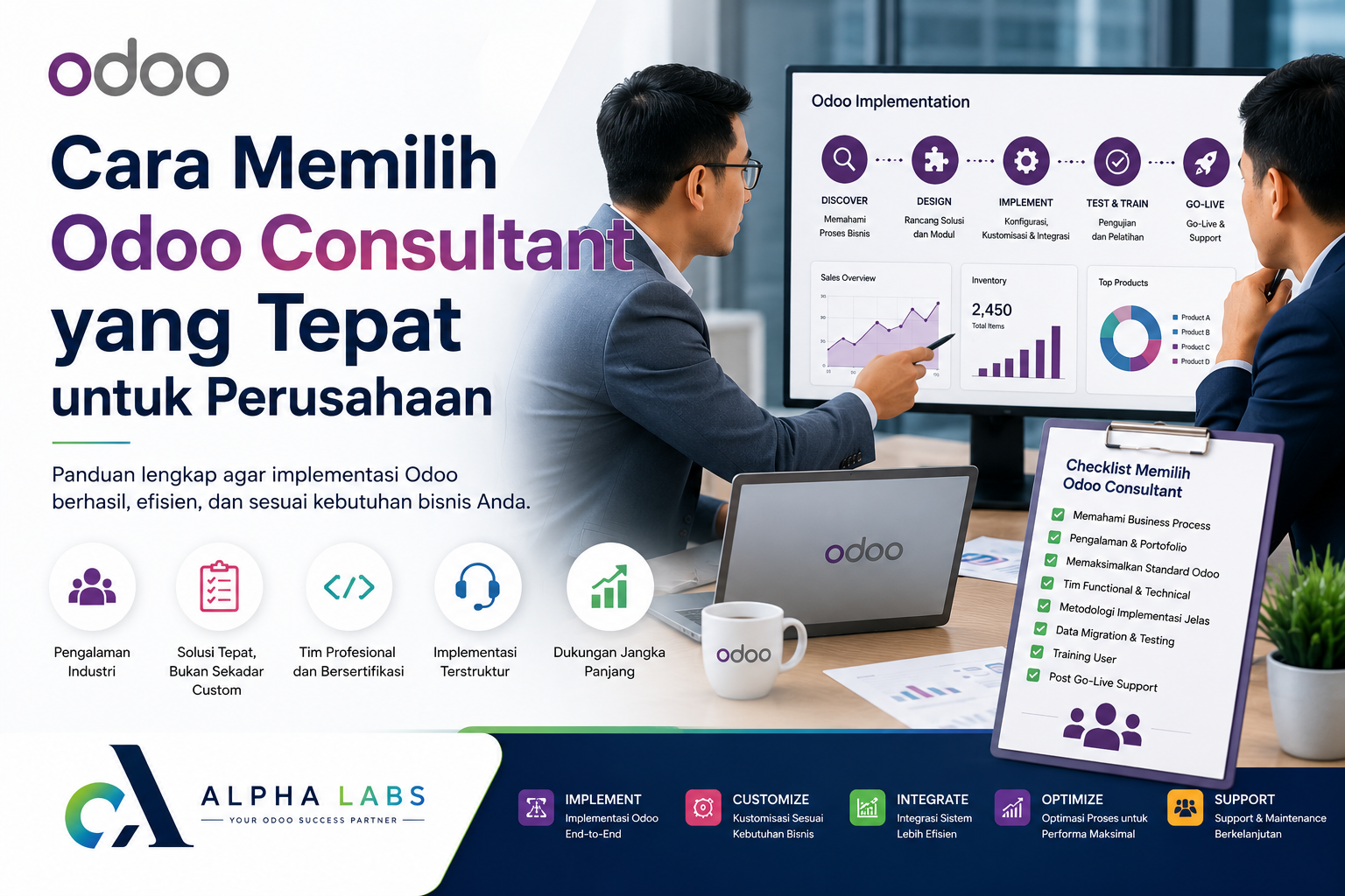 Cara Memilih Odoo Consultant yang Tepat untuk Perusahaan